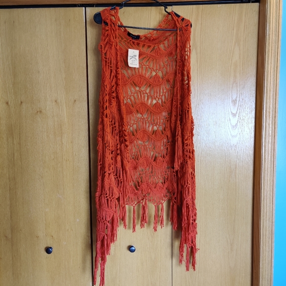 Kaktus Sweaters - Kaktus Crochet Cardigan - S/M